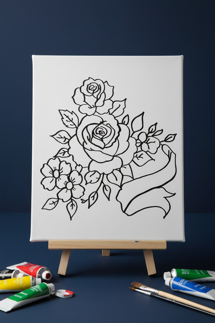 Floral Rose
